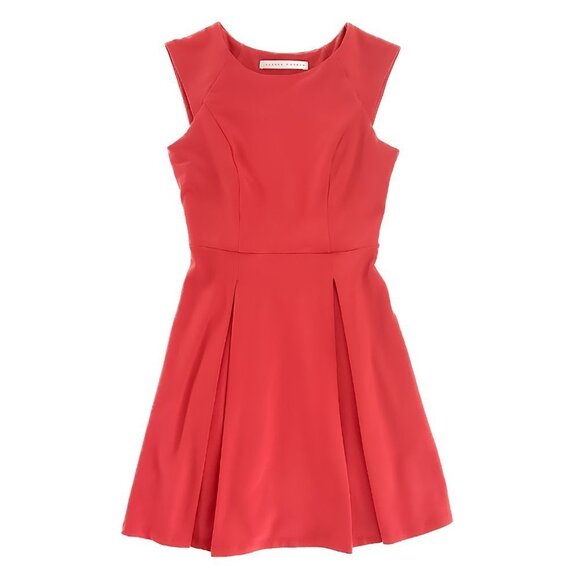 SUSANA MONACO Sleeveless Poppy Fit & Flare Pleated Dress - Women's Size Small - Picture 1 of 6